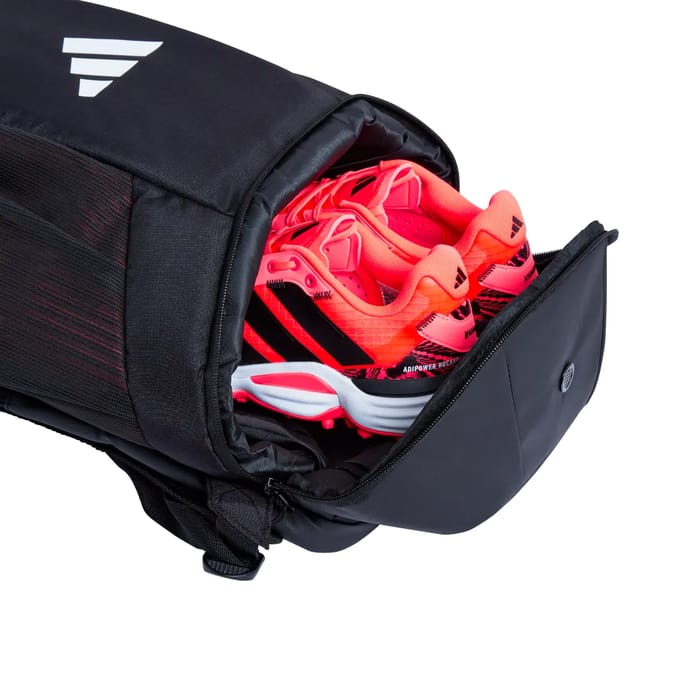 Adidas X-Symbolic .3 Hockey Backpack - Black Solar hockeystick — foto 5