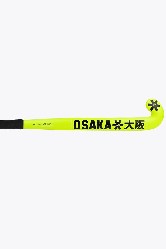Osaka Field Hockey Stick - Edit One - Pro Bow 10 | Fluorescent Lime hockeystick, foto 2