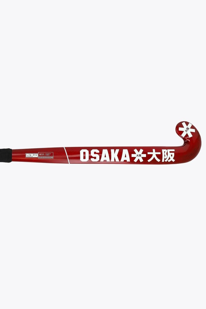 Osaka Field Hockey Stick Low Bow Advanced 85 | Pompeian Red hockeystick — foto 4