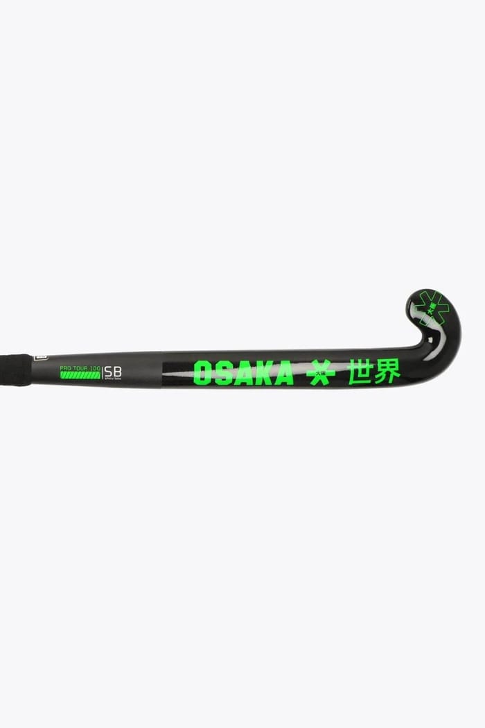 Osaka Field Hockey Stick Pro Tour 100 - Show Bow | Iconic Black hockeystick — foto 2