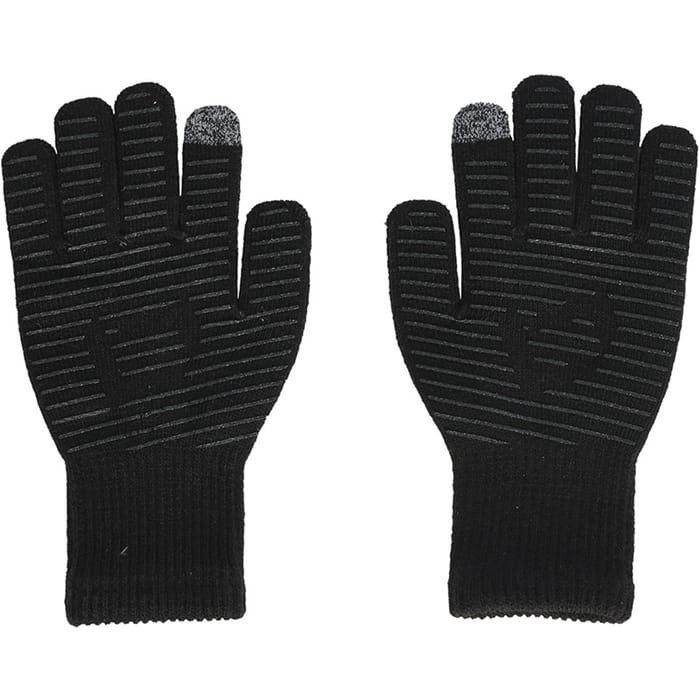 Brabo swipe wintergloves – junior – zwart/oranje hockeystick — foto 2