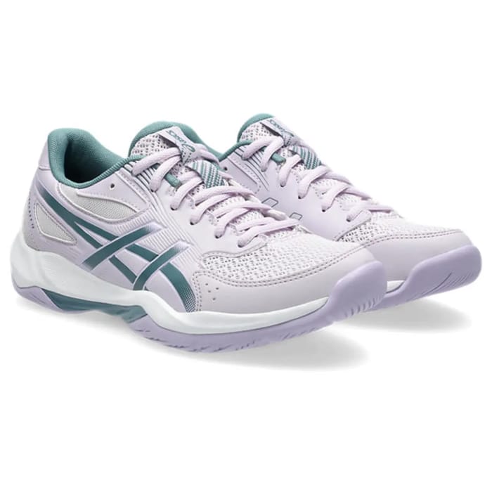 Asics GEL-Rocket 12 - Dahlia/Foggy Teal - Dames hockeyschoen, foto 2