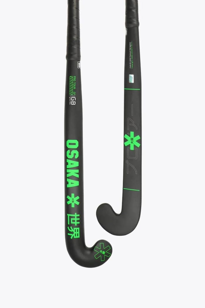 Osaka Field Hockey Stick Pro Tour GF - Grow Bow | Iconic Black hockeystick, foto 1