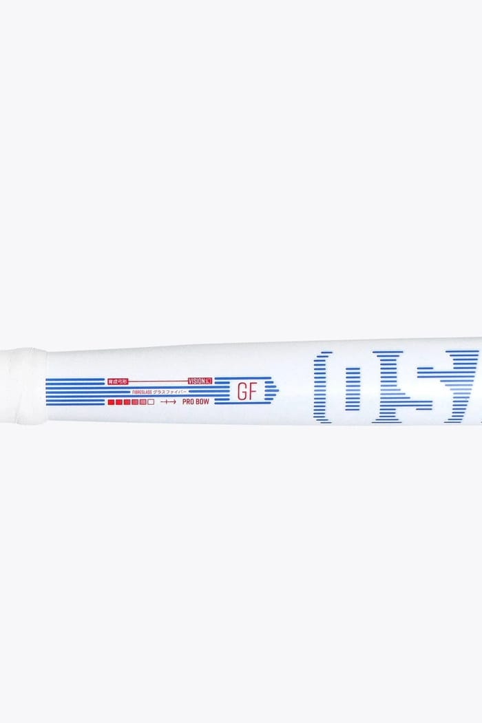 Osaka Indoor Hockey Stick Vision GF - Pro Bow X | White hockeystick, foto 6