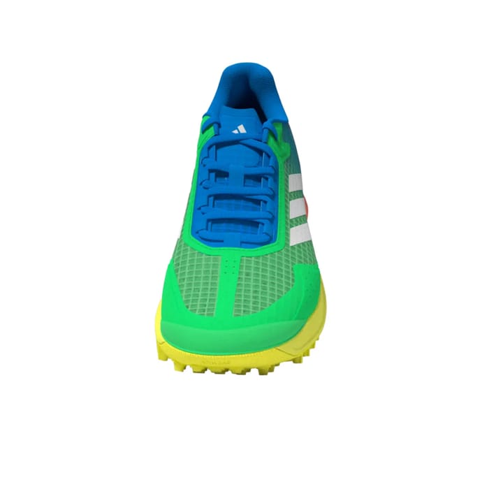 Adidas Fabela X 2 LE - Blue White Green hockeyschoen — foto 12