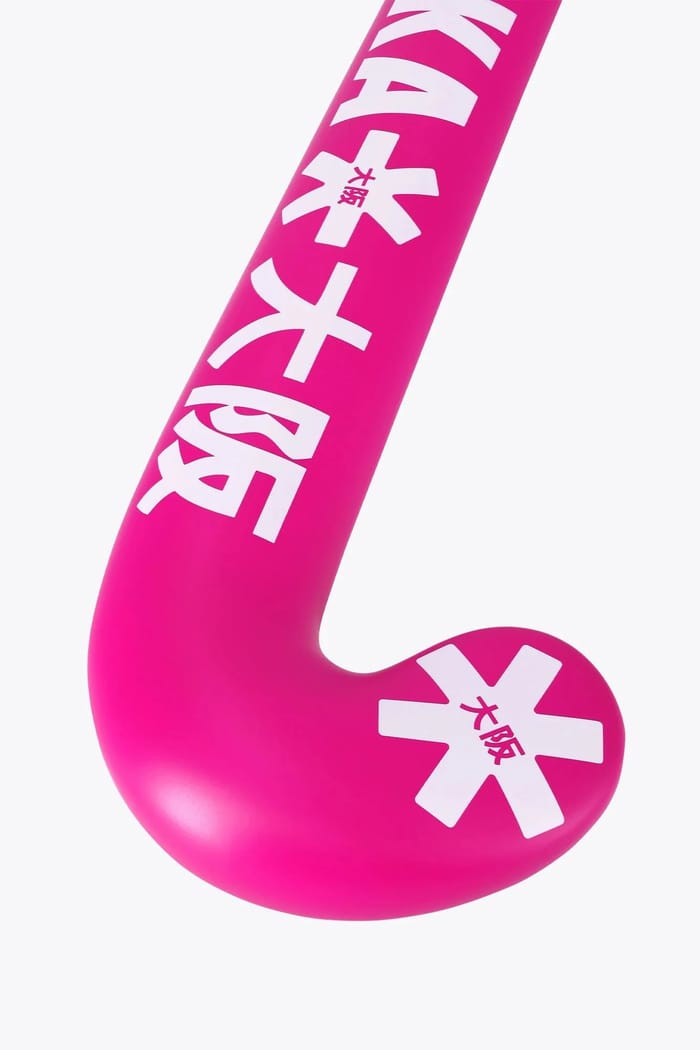 Osaka Field Hockey Stick Mid Bow GF | Electric Fuchsia hockeystick, foto 2