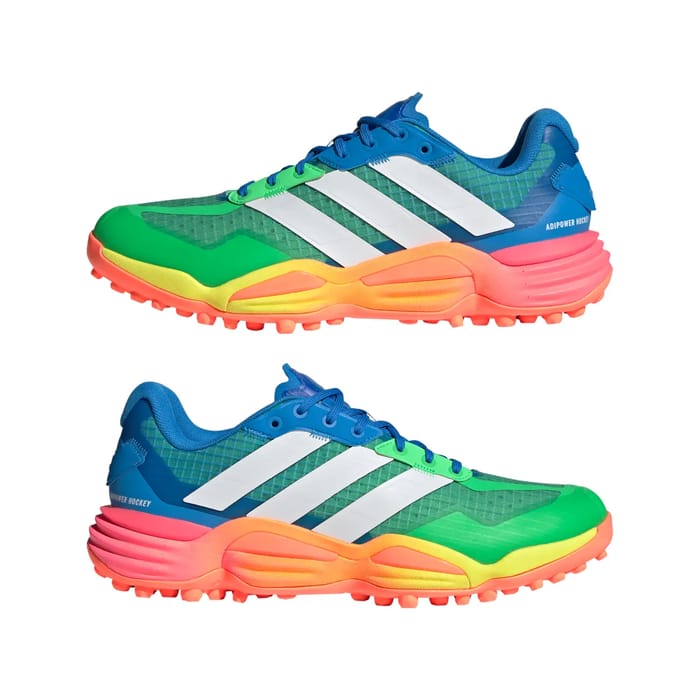 Adidas Adipower Hockey 4 LE - Blue White Green hockeystick — foto 10