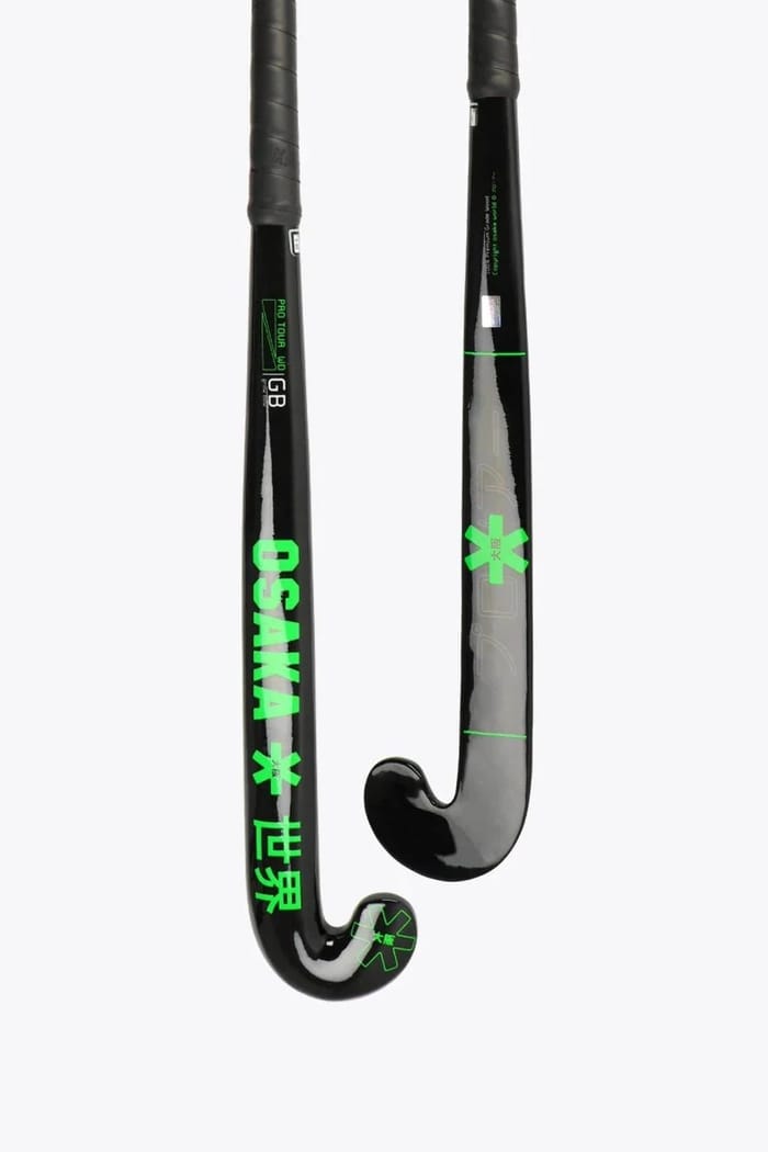 Osaka Field Hockey Stick Pro Tour WD - Grow Bow | Iconic Black hockeystick, foto 1