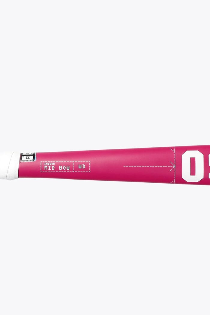 Osaka Indoor Hockey Stick Mid Bow WD | Raspberry hockeystick — foto 8