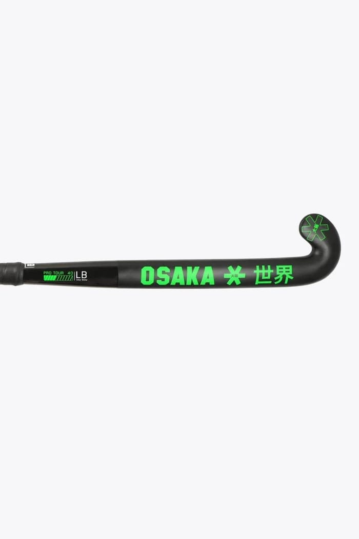 Osaka Field Hockey Stick Pro Tour 40 - Low Bow | Iconic Black hockeystick, foto 2