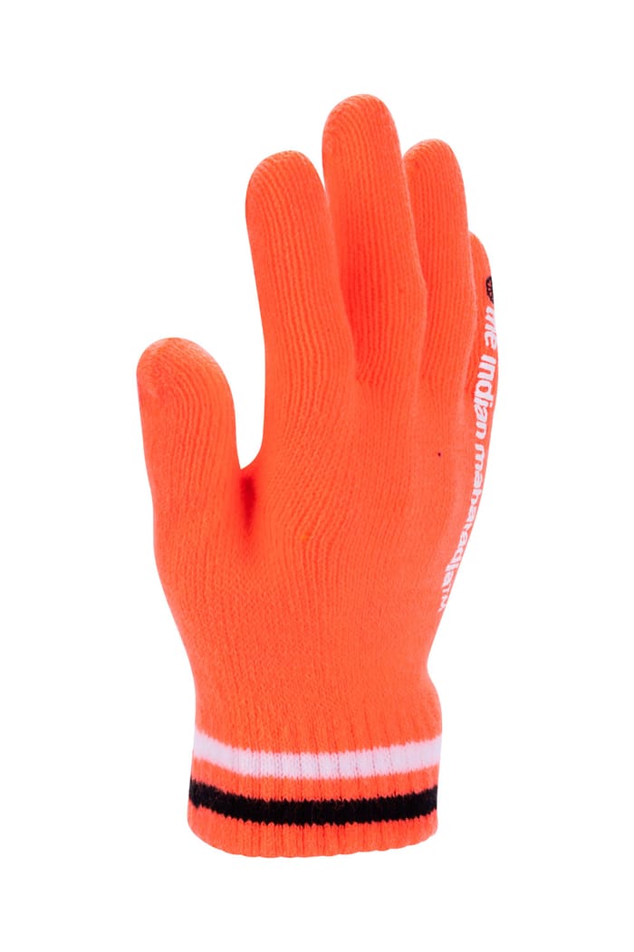 Indian Maharadja wintergloves – jeugd – coral oranje hockeystick — foto 4