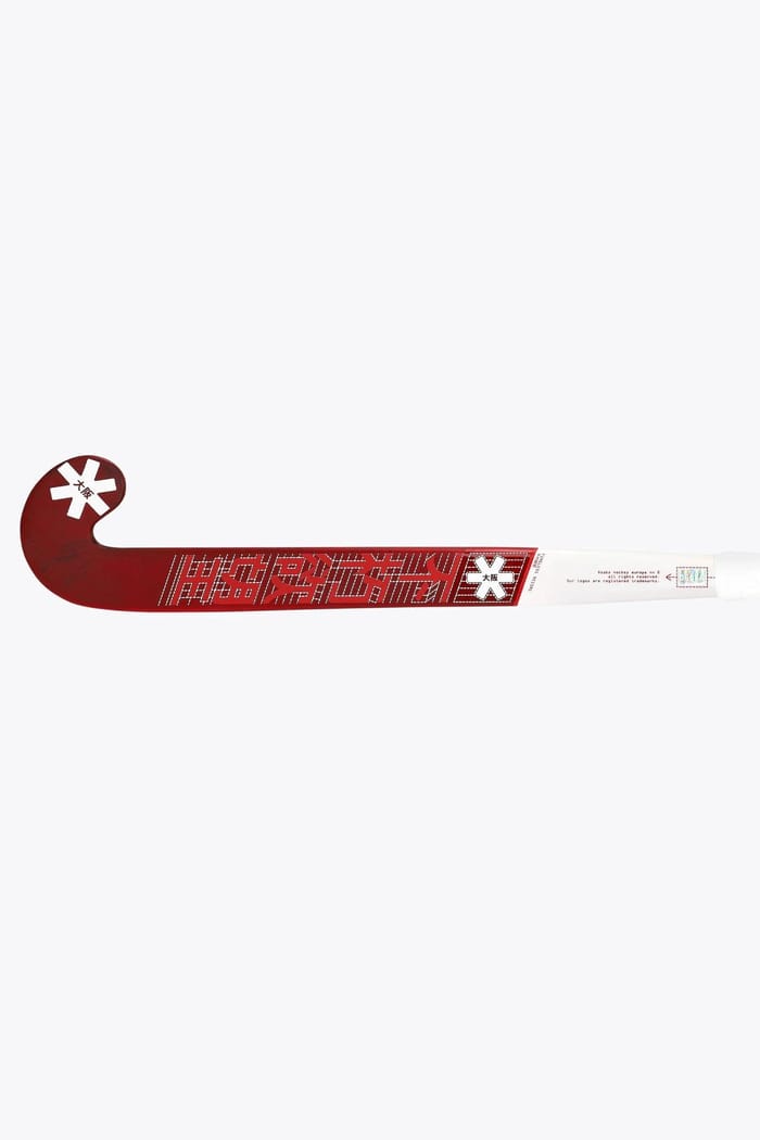 Osaka Field Hockey Stick Low Bow Advanced 70 | Pompeian Red hockeystick — foto 5