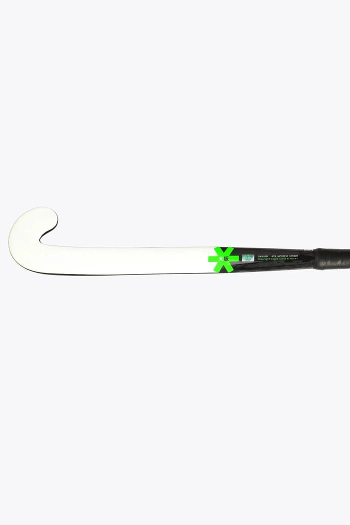 Osaka Field Hockey Stick Pro Tour 40 - Pro Bow - LTD Edition White | Iconic Black hockeystick — foto 3