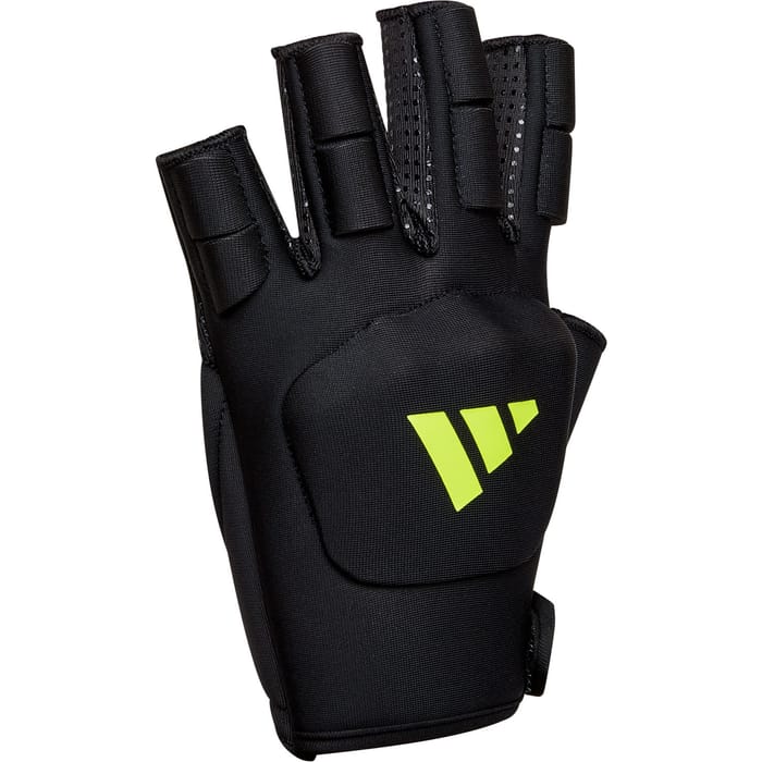 Adidas OD – glove – zwart/lemon hockeystick — foto 4