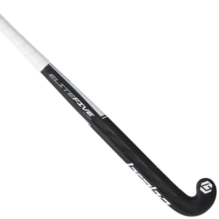 Brabo Elite Five WTB Carbon LB Bk/Wh hockeystick — foto 1