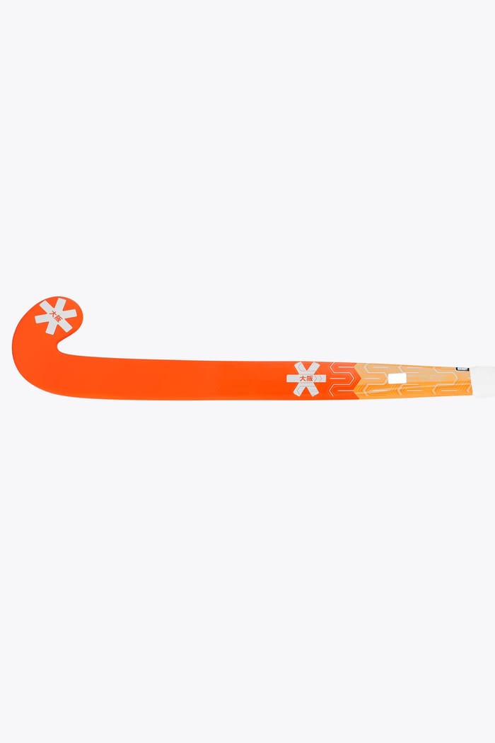 Osaka Field Hockey Stick Pro Bow 25 | Orange Tiger hockeystick, foto 5