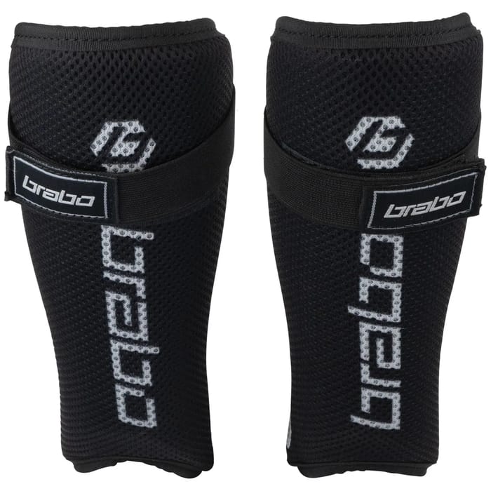Brabo Tribute Jr Shinguard Bk/Wh scheenbeschermer — foto 3
