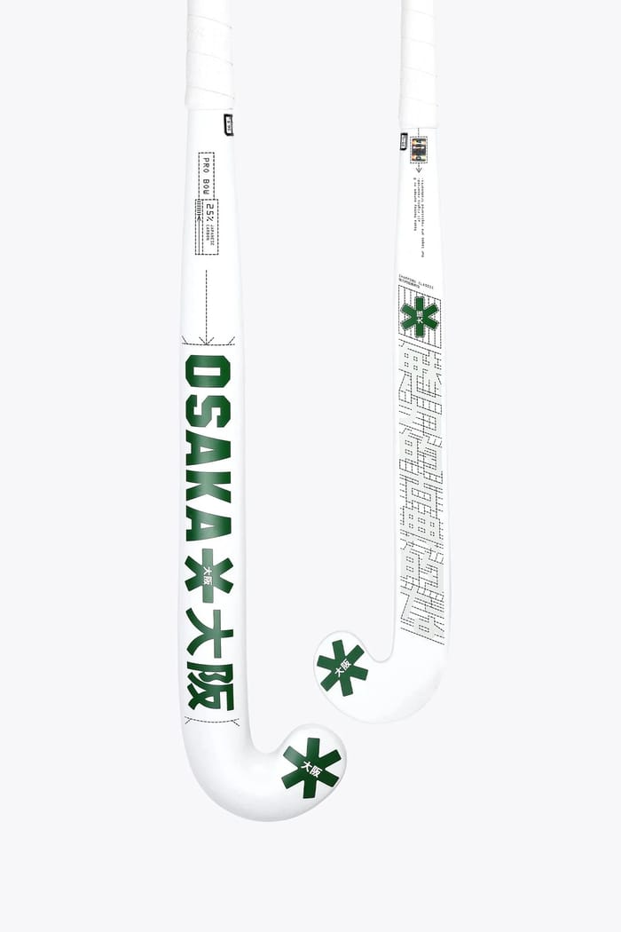 Osaka Field Hockey Stick Pro Bow 25 | White hockeystick, foto 1