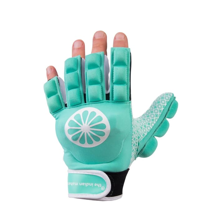 Indian Maharadja GLORY 4.2 shell/foam half Left - Black hockeyhandschoen — foto 1