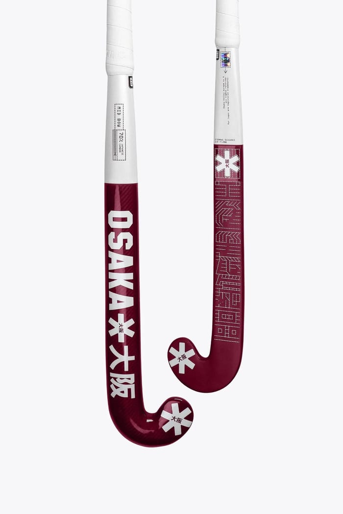 Osaka Field Hockey Stick Mid Bow 70 | Cherry Lacquer hockeystick — foto 1