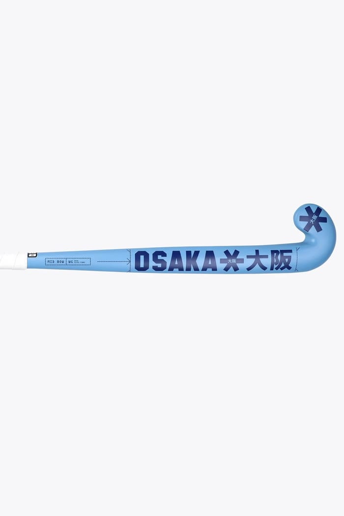 Osaka Field Hockey Stick Mid Bow WG | Silver Lake Blue hockeystick, foto 4