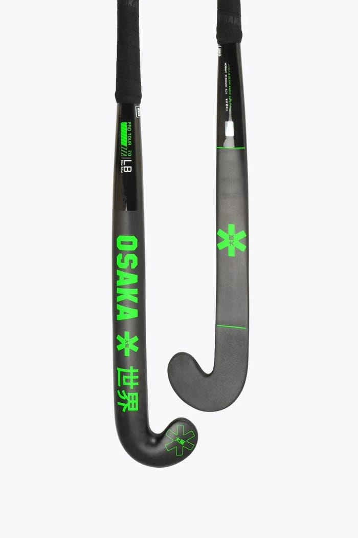 Osaka Field Hockey Stick Pro Tour 70 - Low Bow | Iconic Black hockeystick — foto 1