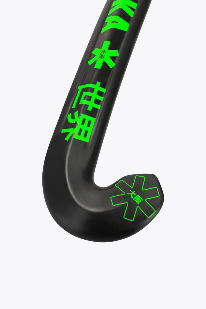 Osaka Field Hockey Stick Pro Bow 40 - Futurelab | Iconic Black hockeystick — foto 2