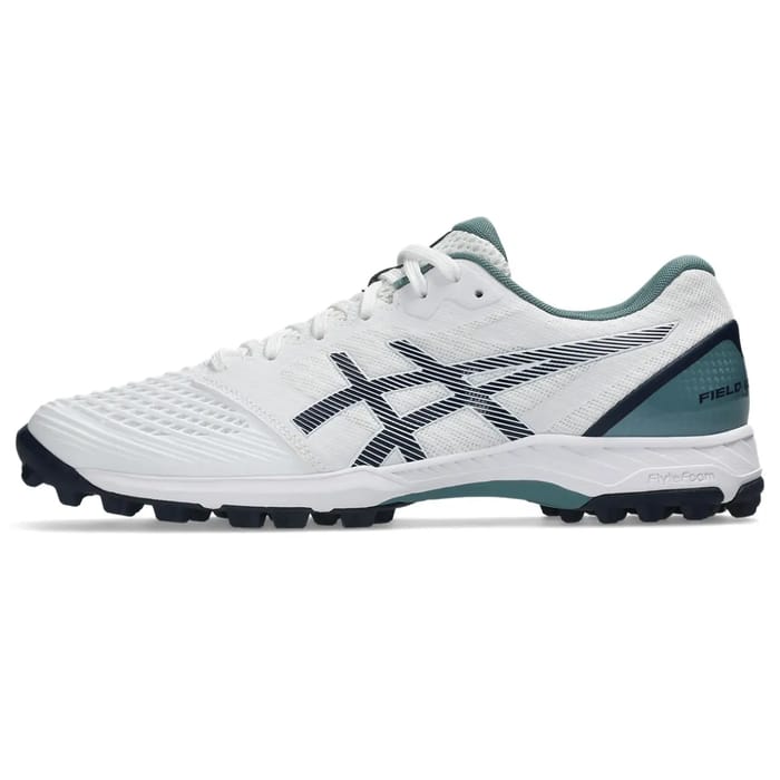 Asics Field Ultimate FF 2 - White/Foggy Teal - Heren hockeystick — foto 5