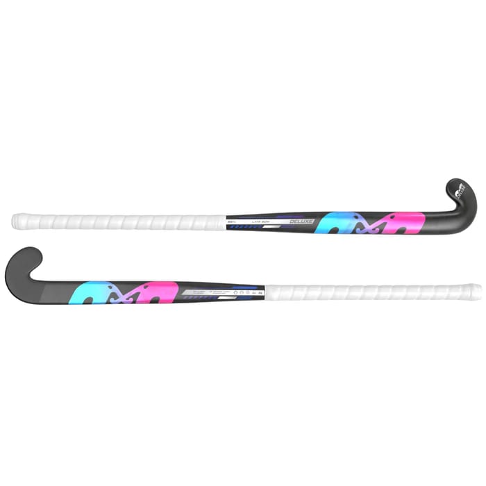 TK Deluxe Late Bow - Black-Sky-Pink hockeystick, foto 3