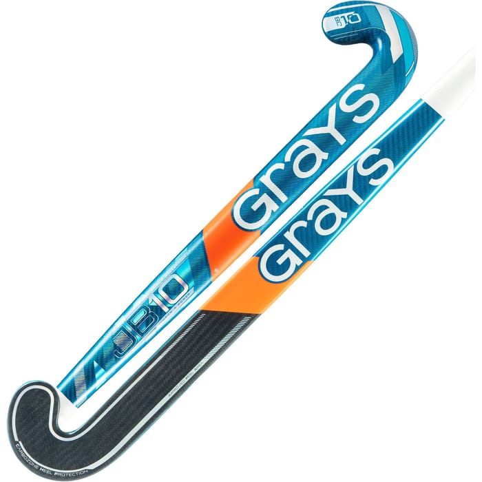 Grays JB 10 – jumbow – blauw/zilver hockeystick — foto 2