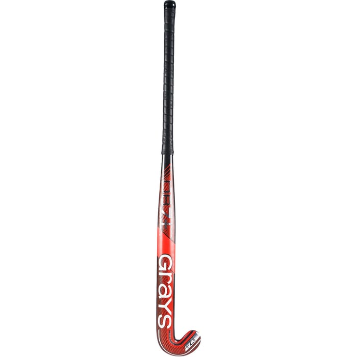 Grays DB 7+ dynabow – oranje/zwart hockeystick — foto 3