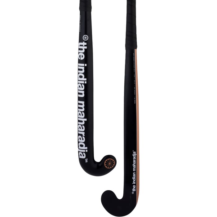 Indian Maharadja Tegha 70 – lowbow – zwart/wit/koper hockeystick — foto 5