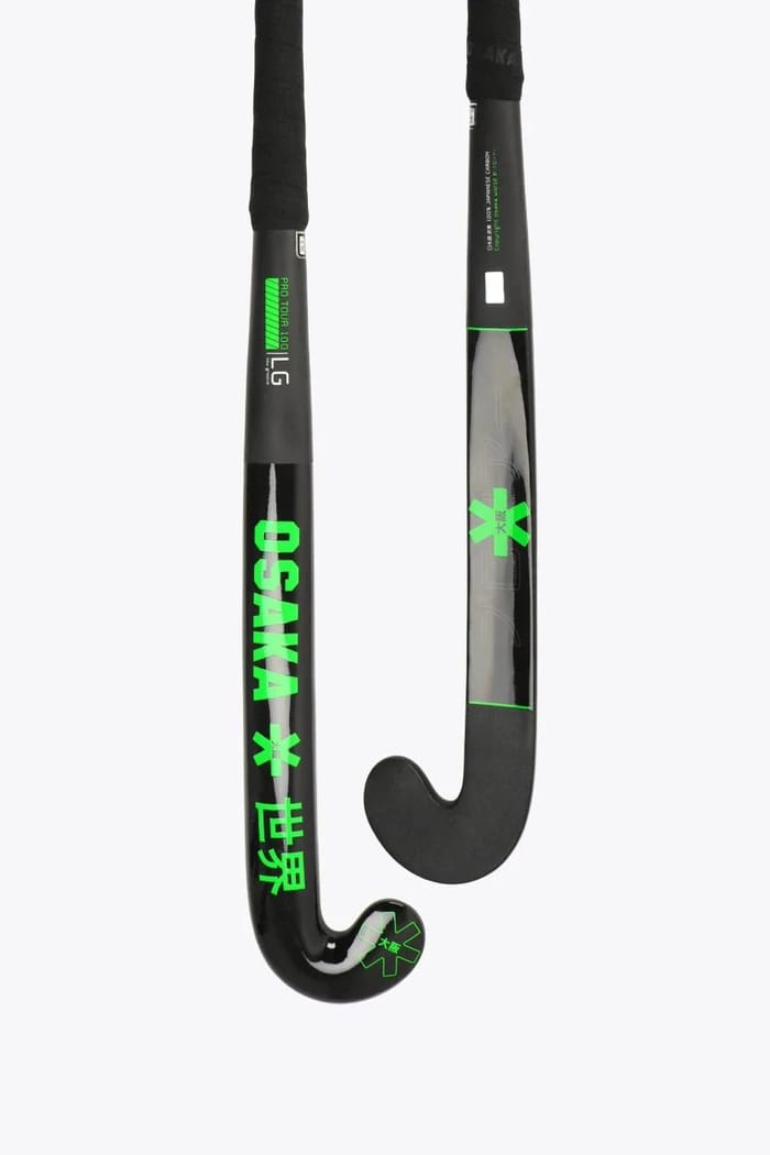 Osaka Field Hockey Stick Pro Tour 100 - Low Groove Bow | Iconic Black hockeystick — foto 1