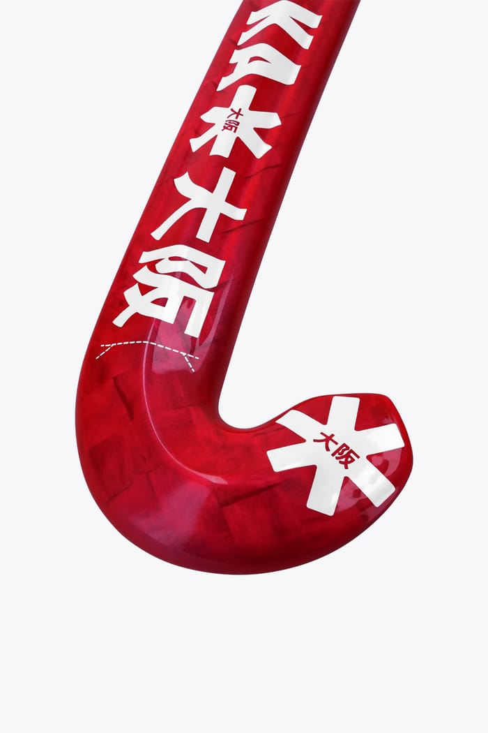 Osaka Field Hockey Stick Pro Bow LTD - Futurelab | Neon Flare hockeystick — foto 2