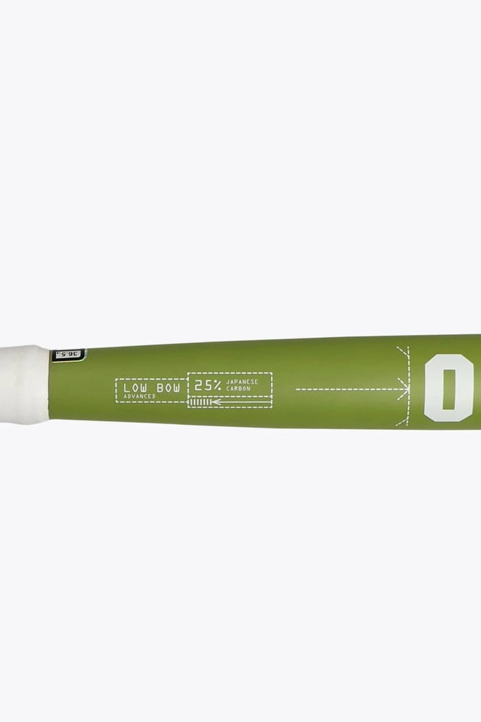 Osaka Field Hockey Stick Low Bow Advanced 25 | Pompeian Red hockeystick — foto 8