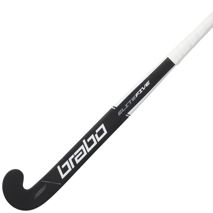 Brabo Elite Five WTB Carbon LB Bk/Wh Senior Hockeystick hockeystick — foto 2