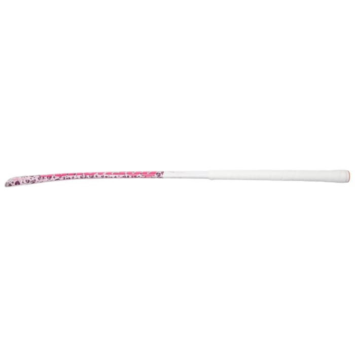 Princess Woodcore JR Leopard Pink/White hockeystick, foto 5
