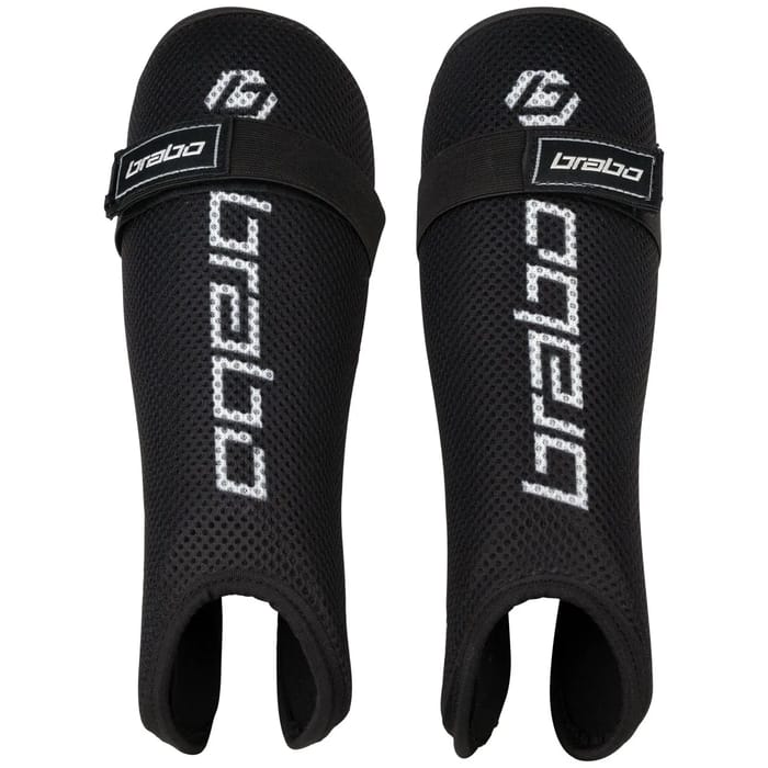 Brabo Tribute Jr Shinguard Bk/Wh scheenbeschermer — foto 1