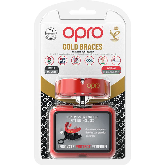 OPRO Shield Opro Gold Ultra Fit Beugel Bitje 1 St. bitje — foto 2