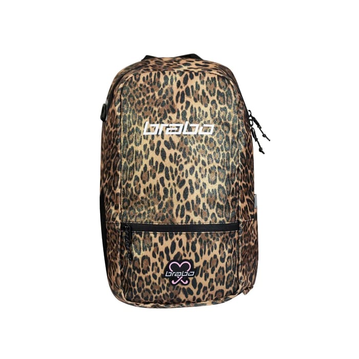 Brabo Backpack FUN Leopard Glitter hockeystick — foto 1