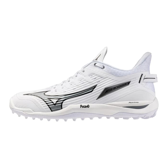 Mizuno Wave Leopardus - White/Metallic Gray hockeyschoen — foto 3