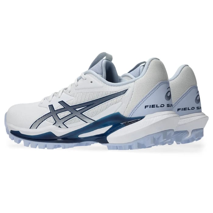 Asics Field Speed FF 2 - White/Independence Blue - Dames hockeystick — foto 3