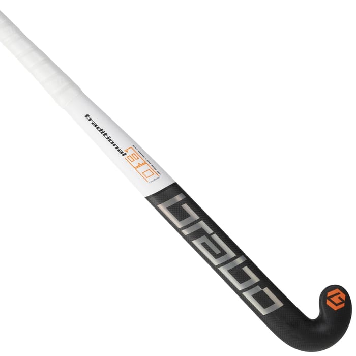 Brabo Traditional Carbon 80 ELB DF Bk/Or Senior Hockeystick hockeystick — foto 1