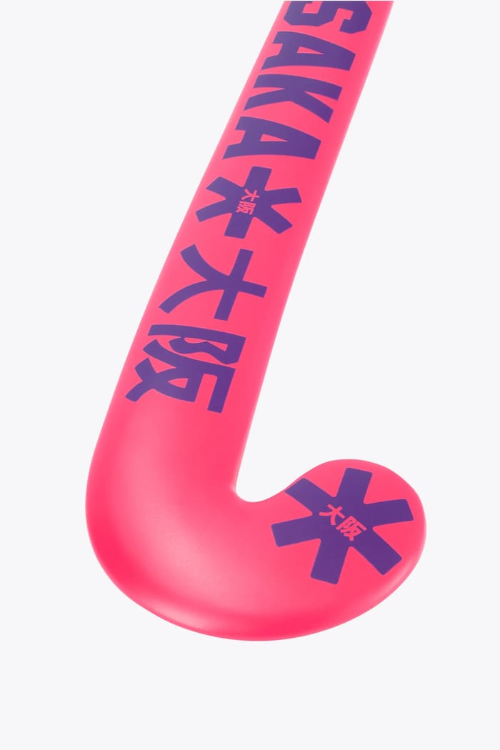 Osaka Indoor Hockey Stick Mid Bow WD | Hot Pink hockeystick — foto 2