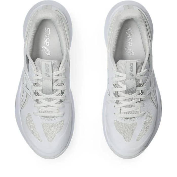 Asics GEL-Tactic 13 - White/Pure Silver - Dames hockeyschoen — foto 4