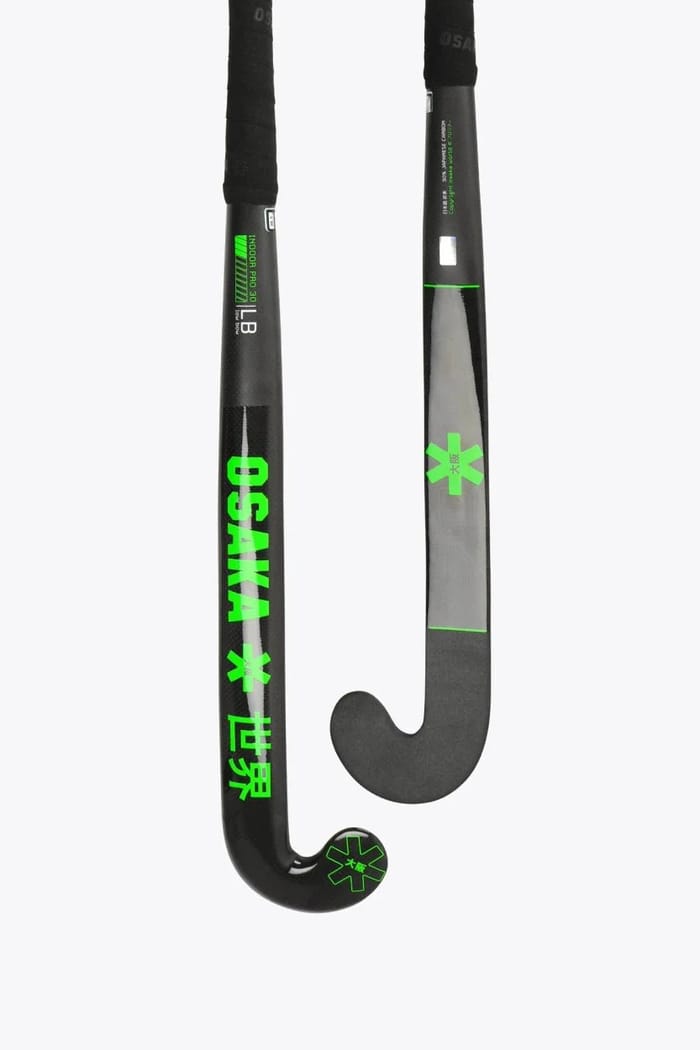 Osaka Indoor Hockey Stick Pro Tour 30 - Low Bow | Iconic Black hockeystick — foto 1