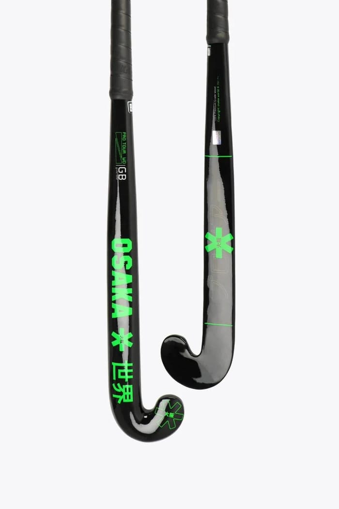 Osaka Field Hockey Stick Pro Tour WD - Grow Bow | Iconic Black hockeystick — foto 1