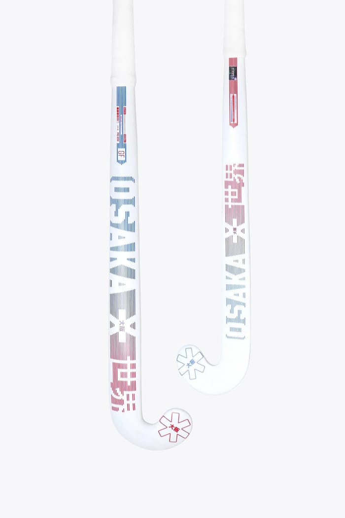 Osaka Indoor Hockey Stick Vision GF - Pro Bow X | White hockeystick — foto 1