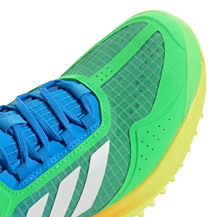 Adidas Fabela X 2 LE - Blue White Green hockeyschoen — foto 8