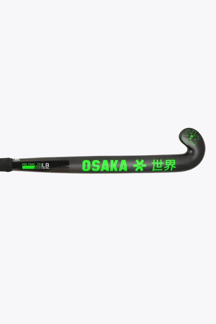 Osaka Field Hockey Stick Pro Tour 70 - Low Bow | Iconic Black hockeystick — foto 2
